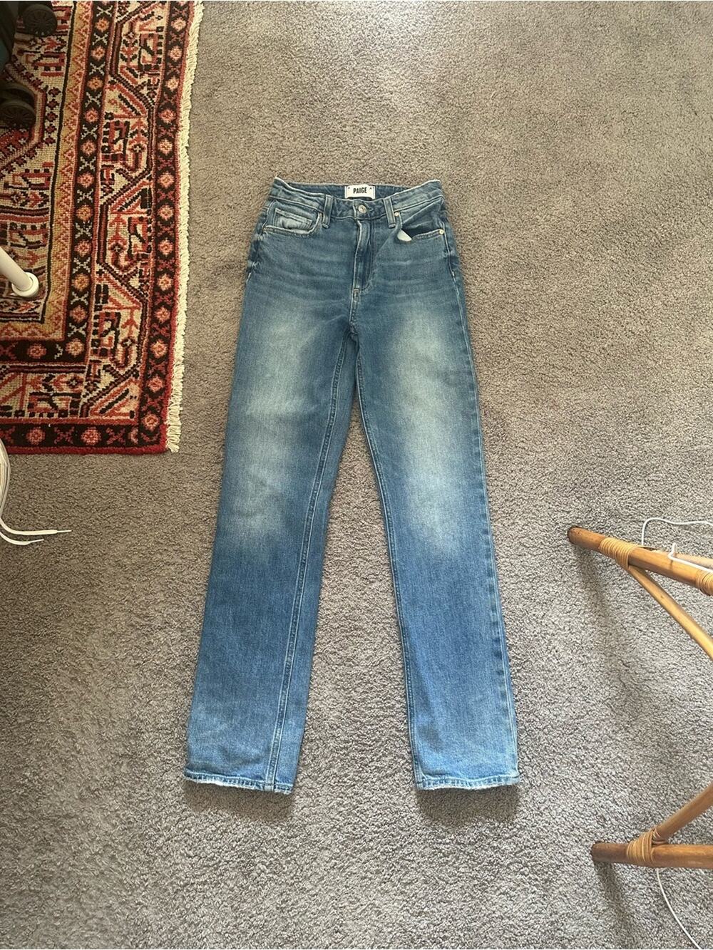 PAIGE Stella Straight Leg Jeans